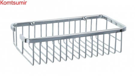 Полка прямоугольная одноэтажная Fixsen Hotel хром, FX-31050