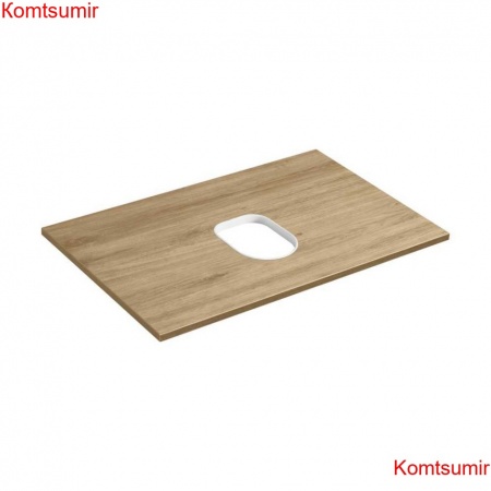 Столешница под раковину Aquaton Либерти 70 дуб эльвезия (1A281203LYC70)