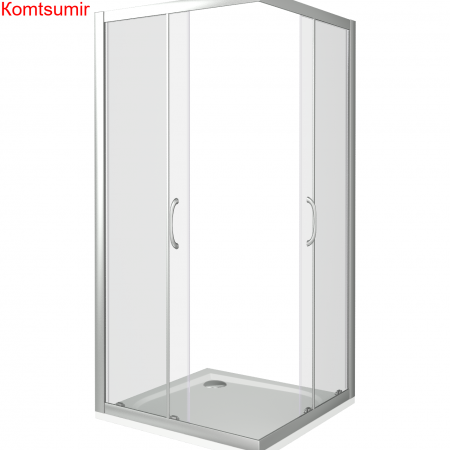 Душевой уголок поддон отдельно 90х90 квадратный Good Door Latte CR-90-C-WE ЛА00006 Душевой уголок поддон отдельно 90х90 квадратный Good Door Latte CR-90-C-WE ЛА00006