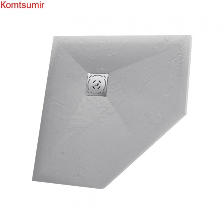 Душевой поддон трапеция RGW ST/T-Co Бетон 1000x1000