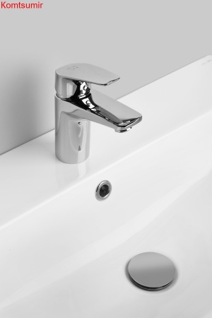 M90WCC0602WG GEM, Раковина мебельная, керамическая, 60 см, встроенная, цвет: белый, глянец