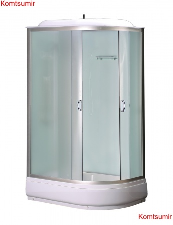 Душевая кабина LORANTO 120х80х215 левосторонняя, поддон 20 см, матовое стекло 4 мм (CS-66120-20 L F)