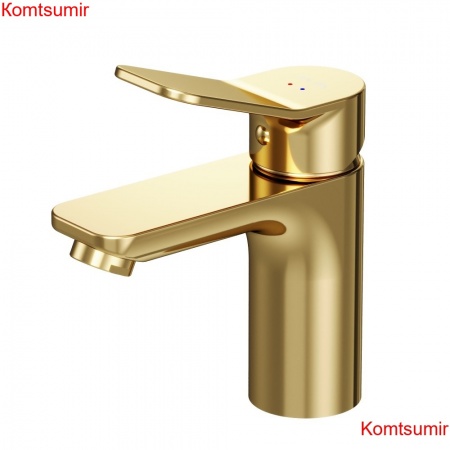 AM.PM F85A02199 X-Joy, смеситель для умывальника излив 100 мм, золото