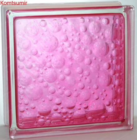 Стеклоблоки Vitrablok окрашенные внутри (Чехия)