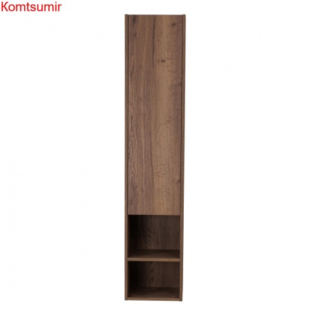 Шкаф подвесной BelBagno с распашной дверцей и открытой полкой, правосторонний KRAFT-1600-1A-SC-RT-R Rovere Tabacco