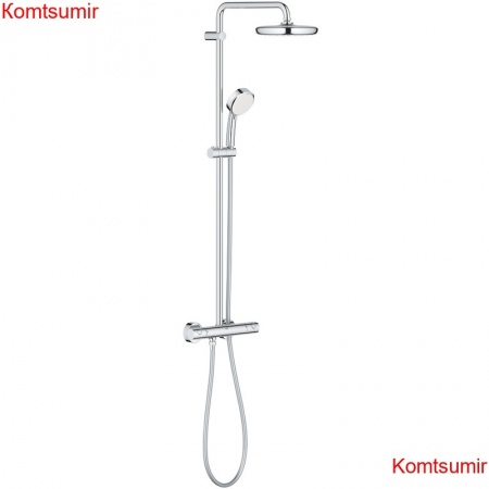 Душевая колонна Grohe Tempesta Cosmopolitan с термостатом Хром (27922001)