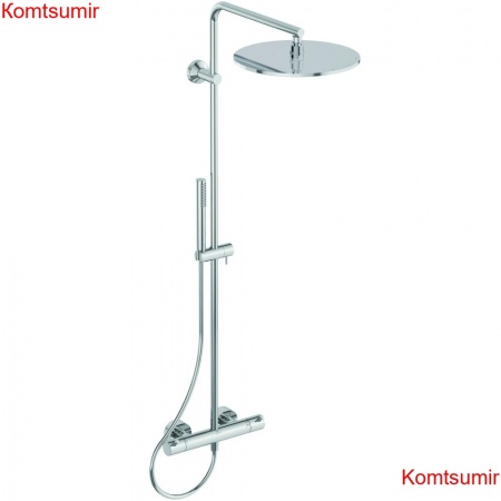 Душевая система Ideal Standard CERATHERM T125 с термостатическим смесителем, хром (A7589AA)