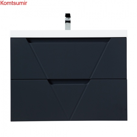 База под раковину подвесная BelBagno VITTORIA-800-2C-SO-GO-P Grigio Opaco