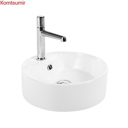 Раковина накладная керамическая круглая BB1400