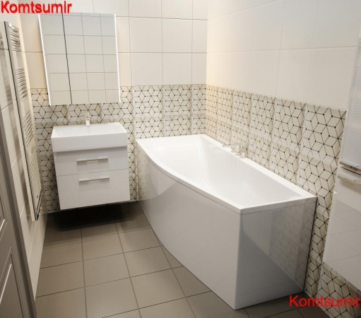 Ванна из искусственного камня Astra-Form Скат 170x75