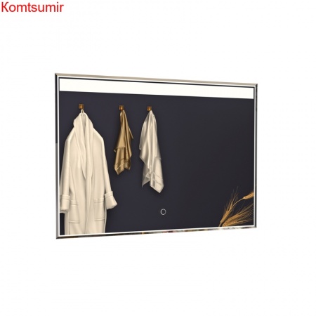 Зеркало AZARIO Alen 1000*800, влагостойкое, с подсветкой