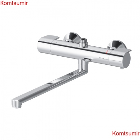 AM.PM F85A50900 X-Joy, смеситель для ванны/душа  с ТМС с длинным изливом, хром