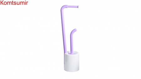 Стойка напольная б/д + ерш Fixsen Wendy FX-7032-49 фиолетовая