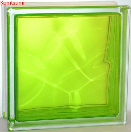 Стеклоблоки Vitrablok окрашенные внутри (Чехия)