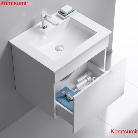 Подвесная тумба с раковиной Aqwella Brig 75см 