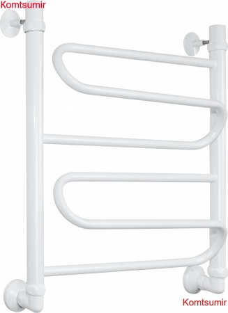 Полотенцесушитель водяной Двин W 60/50 1"-1/2" белый