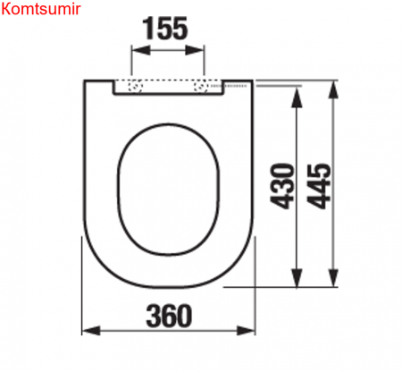 Крышка-сиденье для унитаза Jika MIO RIMLESS стальные петли, микролифт, быстросъемное (8.9171.1.000.063.1) Крышка-сиденье для унитаза Jika MIO RIMLESS стальные петли, микролифт, быстросъемное (8.9171.1.000.063.1)