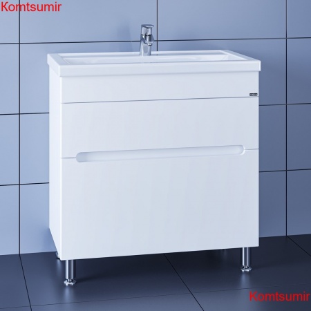 Тумба Лондон 80 напольная с умывальником Фостер 80