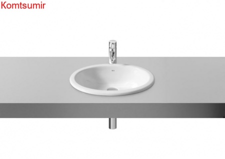 Раковина встраиваемая сверху Roca 51х39.5х18, керамика, цвет Белый (7.3223.0.700.0)