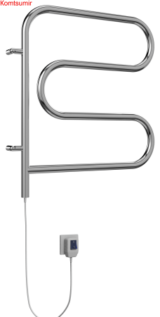 Электро 25 F-обр 500х500 поворотный Полотенцесушитель  TERMINUS
