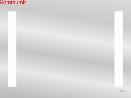 Зеркало: LED 020 base 80*60, с подсветкой, белый, Сорт1 Зеркало: LED 020 base 80*60, с подсветкой, белый, Сорт1