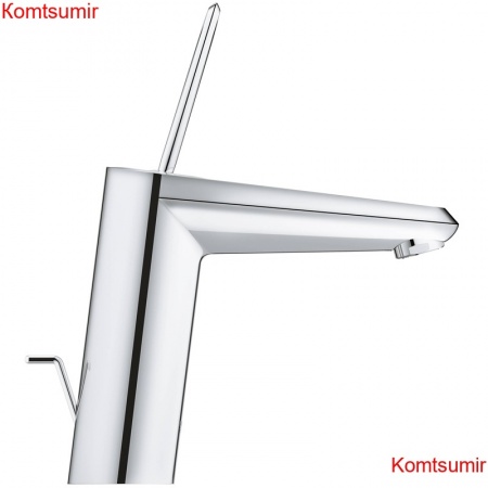 Смеситель для раковины GROHE Eurodisc Joy с донным клапаном, средний излив, хром (23427000)