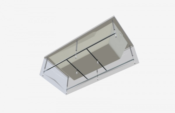 Акриловая ванна 1Marka RAGUZA 180x80