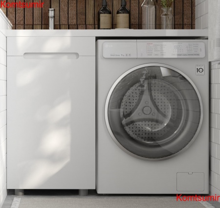 Тумба под стиральную машину Forte 110, напольная левая