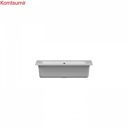 M70AWCC0602WG Spirit V2.0, Раковина мебельная, керамическая, 60 см, встроенная, цвет: белый, глянец