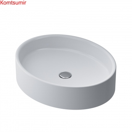 M8FWCC20550WG Func Раковина накладная, овал , 55 см, цвет белый глянец