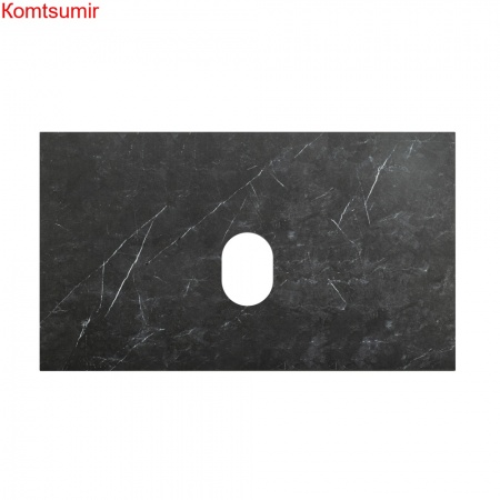 Столешница из керамогранита BelBagno KEP-80-MNO-W0 Marmo Nero Opaco