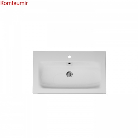 M70AWCC0802WG Spirit V2.0, Раковина мебельная, керамическая, 80 см, встроенная, цвет: белый, глянец