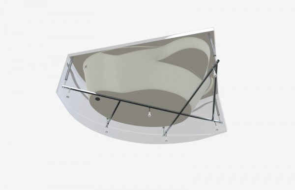 Акриловая ванна 1Marka CATANIA 150x105 L/R