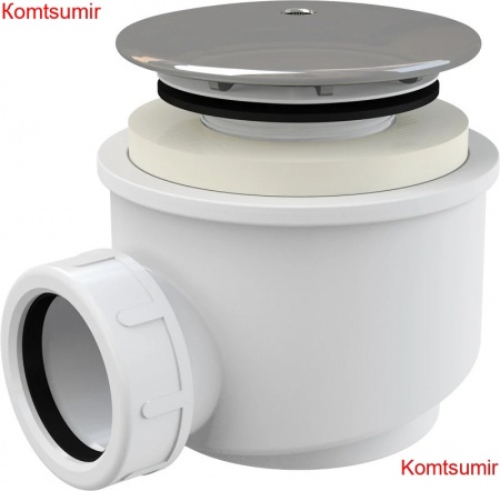 Сифон для поддона AlcaPlast A47CR-60 хром