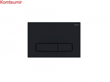 Панель смыва Aquatek Slim Черная матовая (клавиши прямоугольные) KDI-0000025 Панель смыва Aquatek Slim Черная матовая (клавиши прямоугольные) KDI-0000025