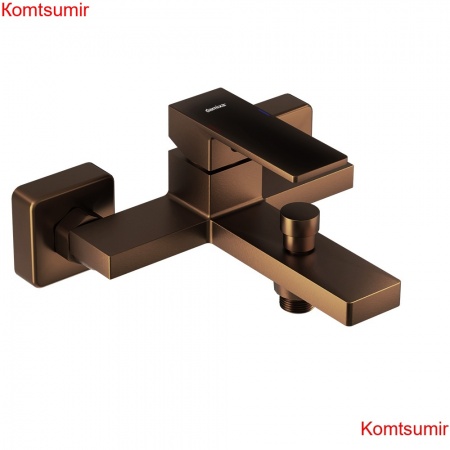 Damixa 531000500 Gala, смеситель для ванной и душа, хромрозовое золото
