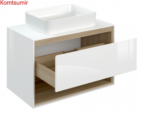 Тумба Cersanit LOUNA 80 со столешницей