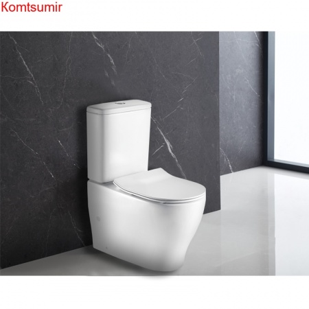 Унитаз напольный Azario Maro 690х385х840 безободковый с бачком и сиденьем микролифт (AZ-2154) Унитаз напольный Azario Maro 690х385х840 безободковый с бачком и сиденьем микролифт (AZ-2154)