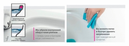 Унитаз подвесной Cersanit City New clean on