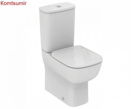 Ideal Standart T282001 ESEDRA Напольный пристенный унитаз для монтажа с бачком, короткая проекция, глубокий смыв Ideal Standart T282001 ESEDRA Напольный пристенный унитаз для монтажа с бачком, короткая проекция, глубокий смыв