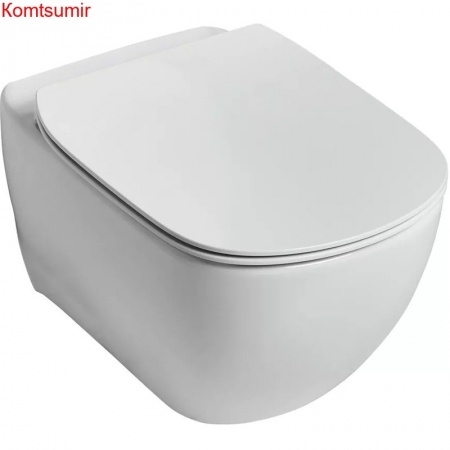 Унитаз подвесной Ideal Standard Tesi безободковый (T355101) Унитаз подвесной Ideal Standard Tesi безободковый (T355101)
