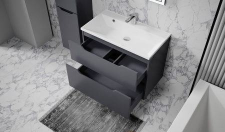 Тумба Wector 100 подвесная, антрацит