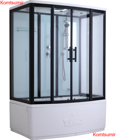 Timo Standart T-6670 Black душевая кабина (170*88*220), шт