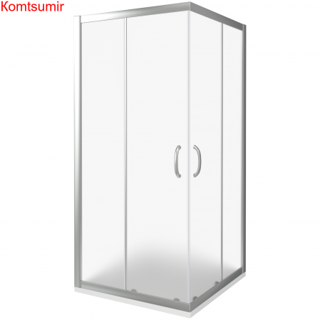 Душевой уголок поддон отдельно 80х80 квадратный Good Door Infinity CR-80-G-CH ИН00015