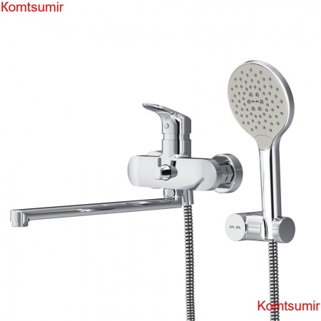 AM.PM F8095000 Like, смеситель д/ванны/душа, излив 320 мм, душевой набор, хром, шт.