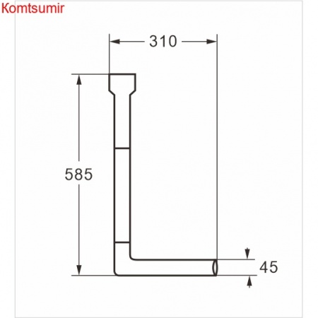 Бачок пластиковый AZARIO 370x125x395 с соединительной трубой, белый (AZ-207) Бачок пластиковый AZARIO 370x125x395 с соединительной трубой, белый (AZ-207)
