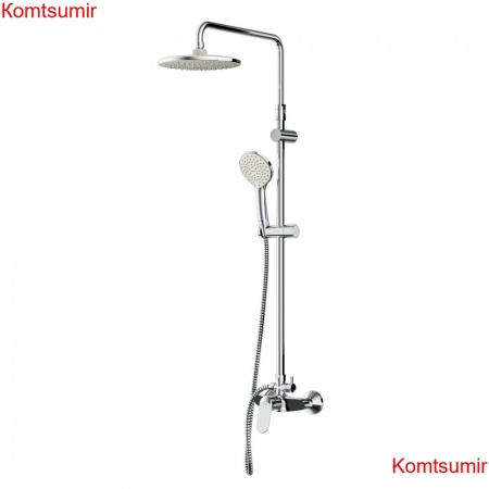 AM.PM F0785C800 Sunny,душ.система,набор:см-ль д/душа с переключателем,верхний душ d220 мм, ручной душ 110 AM.PM F0785C800 Sunny,душ.система,набор:см-ль д/душа с переключателем,верхний душ d220 мм, ручной душ 110