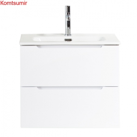 База под раковину подвесная BelBagno ETNA39-500/390-2C-SO-BL-P Bianco Lucido