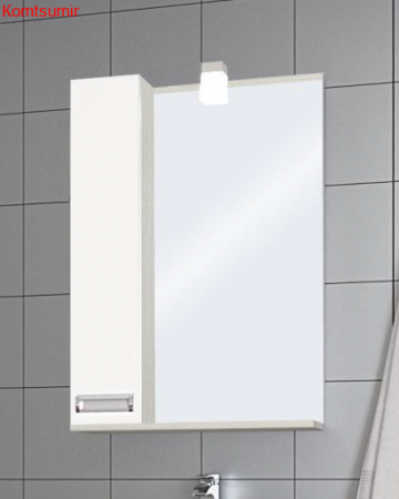 Зеркало-шкаф AQUATON БЕККА 60 белый дуб (1A214602BAC20)