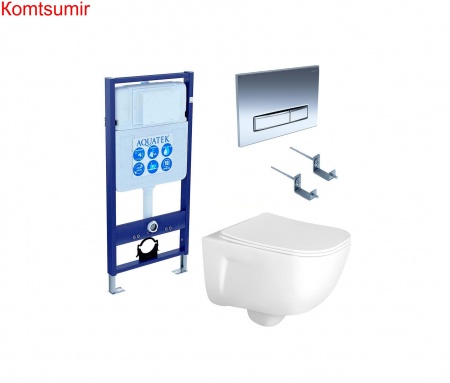 SET AQUATEK ДИВА 4в1 (рама AQUATEK Standard INS-0000012+ кркпеж KKI-0000002+клавиша KDI-0000023+унитаз ДИВА AQ2012-00 с тонким сиденьем soft-close SET AQUATEK ДИВА 4в1 (рама AQUATEK Standard INS-0000012+ кркпеж KKI-0000002+клавиша KDI-0000023+унитаз ДИВА AQ2012-00 с тонким сиденьем soft-close